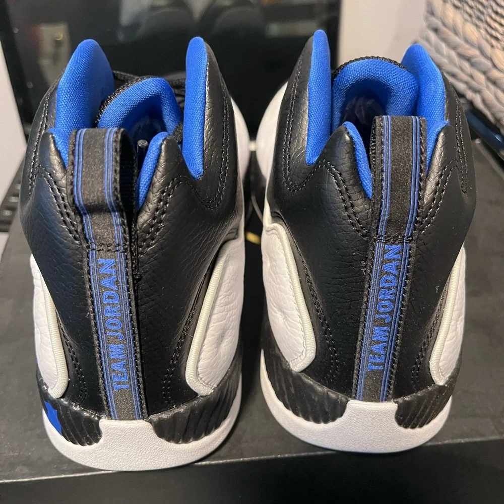 Jordan Jumpman Team II DZ7294 104 Size 11.5 Black/Blue/White 